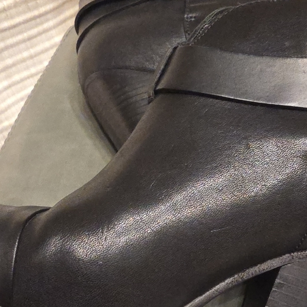 rag & bone Black Leather Ankle Booties - Picture 13 of 16